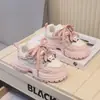 Tenis para Niñas Otoño 2024 Nueva Moda Zapatos Casuales Niña Suela Suave Zapatos de Papá Modernos Niños Grandes Zapatos para Correr