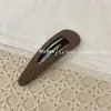 Grampo de Cabelo de Tecido Geométrico Novo Estilo Coreano, Presilha de Franja Moda Vintage, Presilha Lateral, Grampo Elegante para a Parte de Trás da Cabeça