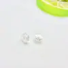 Banhado a Ouro 14K Cor Duradoura Full Diamond Micro-Inlaid Contas Espaçadoras Acessórios de Cristal Pulseira com Contas Colar Acessórios DIY Joias