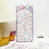 Lindas pegatinas de espuma de dibujos animados para niños, decoración DIY para cuadernos, botellas de agua y fundas de teléfono