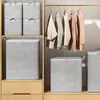 Cesto de Armazenamento Grande Espessado Caixa de Armazenamento para Quarto Tecido Artefato para Armazenamento de Meias Casa Dormitório Controle Remoto Estrutura de Aço
