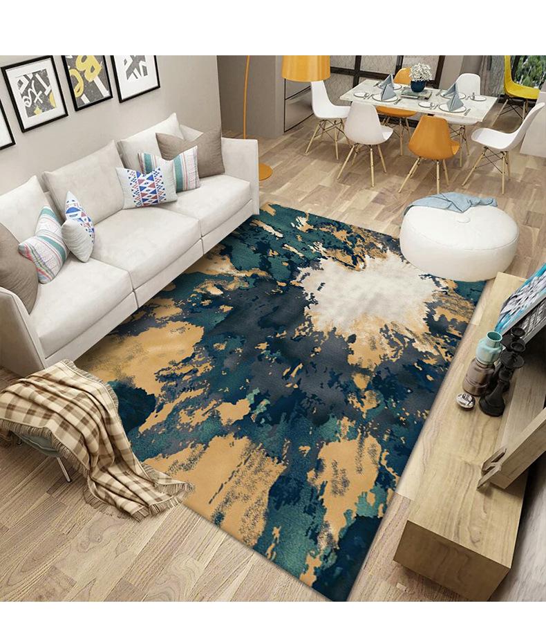 轻奢地毯,抽象地毯,地垫定制,地毯批发,地毯跨境,地毯代发,客厅地毯,家用地毯