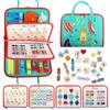 Tablero de aprendizaje infantil transfronterizo Tablero de actividades Tablero ocupado Rompecabezas educativo Juguete de práctica de vestirse Juguete sensorial Regalo Venta al por mayor