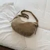 Bolsa de Dumplings de Gran Capacidad Estilo Coreano Personalidad 2026 Principios de Otoño Nueva Moda Retro Bolso Cruzado Casual para el Trabajo Bolso de Hombro Único