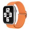 Pulseira de Relógio de Nylon Trançado com Fivela Deslizante de Dupla Argola Adequada para Apple 6789 Geração iWatch S10 Ultra Pulseira de Pulso de Nylon