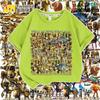 Edición Americana Dorada del Clásico de las Montañas y los Mares Ropa Infantil Tongtongge Marca de Moda Ropa Periférica Camisetas de Manga Corta para Niños Camisetas Básicas Tops 7