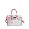 Bolsos de Mujer de Moda Transfronterizos 2026 Nuevo Bolso Tipo Kelly Color-Block Gran Capacidad Bolso de Mano Hombro Cruzado Bolso de Viaje para Mujer