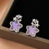 Pendientes dulces de estilo vacacional dopamina de verano, pendientes de pentagrama frescos y lindos, accesorios increíblemente hermosos y lujosos