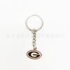 Joia internacional logo de time de futebol NFL chaveiro gota de óleo pingente para bolsa chave do carro