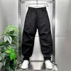 Nuevos pantalones casuales de otoño para hombre, pantalones jogger de corte ajustado, pantalones rectos holgados versátiles de estilo hip-hop, pantalones para hombre estilo Hong Kong de Instagram