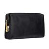 Nova Bolsa de Mão Masculina com Cadeado de Senha Antifurto Couro Crazy Horse Bolsa de Armazenamento Casual Carteira de Grande Capacidade Bolsa de Mão de Couro Genuíno