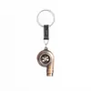 Llavero Silbato Turbo para Coche Transfronterizo Colgante Mini Turbocompresor Metálico para Coche Regalo
