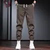 Pantalones para Hombre Otoño e Invierno Forrados de Polar Nuevo Estilo Coreano Marca de Moda Ins Holgados Casuales Moda Juvenil Leggings Guapos