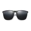 Gafas de Clip Polarizadas Gm Tr90 para Miopía Clip-On Gafas de Sol Flip-Up Moda Gafas de Sol Clip-On Marco Grande Anti-UV