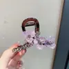 Elegante y Grácil Flor de Perla Pinza para el Cabello Pinza de Tiburón 2026 Modelo Nuevo Diario Lujo Ligero Pinza para el Cabello de Viaje Medio Recogido Accesorio para el Cabello