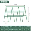 Estante de Verduras para Balcón Decoración de Jardín Frijoles Pepino Huerto Bolsa para Uvas Plástico Acero Planta Verdura Exterior Trepadora