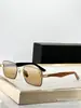 Óculos de Sol Quadrados Sem Aro com Lentes de Borda Cortada de Designer de Luxo para Homens e Mulheres Óculos de Sol de Estrela Europeus e Americanos the Appirs