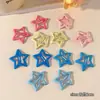 Presilha de Cabelo Estrela Dopamina Y2K para Meninas, Presilha Lateral para Franja Infantil, Presilha BB Fofa de Estrela de Cinco Pontas, Acessório de Cabelo