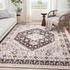 Alfombra Persa Étnica Transfronteriza para Sala de Estar Doméstica Retro Bohemia para Dormitorio, Alfombra de Noche, Resistente al Desgaste, Antideslizante, Tapete de Piso