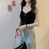 Camisola Moderna y Única con Cuello en V para Mujer con Diseño de Espalda Tejida en Seda Blanca Fresca