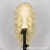 Peluca europea y americana de media cabeza para mujer, extensión de clip de onda corporal para el cabello, cabello largo y rizado, fibra química, cobertura para la cabeza, pelucas de parte U