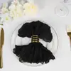 Tecido dobrado de fio Bali Transfronteiriço Cor Sólida Guardanapo Estilo Boêmio Toalha de Mesa Festa de Casamento Guardanapo Decorativo para Casa