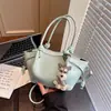 Bolso de Cubo Minimalista Transfronterizo 2026 Nuevo Nicho para Mujer, Bolso de Mano y Bolso Cruzado, Estilo Coreano Simple, Elegante Bolso Cruzado para Viajes