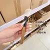 Piel de Zorro Ártico Sándalo Verde Pelo Animal Pincel de Maquillaje Pincel para Sombras de Ojos Pincel para Sombras de Nariz de Guadaña Detalle Iluminador Contorno Rubor Iluminador