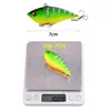 Cebo Luya clásico de 7 cm, cebo duro de plástico, 10 g, cebo Luya pico, cebo vib, cebo biónico