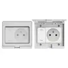 Comercio Exterior Ip55 Estándar Europeo Exterior Impermeable y a Prueba de Lluvia Enchufe de Interruptor Montado en Superficie Exterior 16A Estándar Alemán Estilo Británico Multifunción
