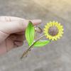 Moda coreana pinza de agarre de flor con lazo y pedrería de perla pinza para la mitad del cabello pinza de tiburón para el cabello de celebridad de internet venta al por mayor