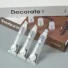 Tubo de Pintalabios Personalización de Impresión Diámetro 19mm Embalaje de Plástico Pe Impresión a Color Brillo de Labios Bálsamo Labial Tubo Cosmético Vacío Transparente
