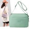 Bolsa Pequena para Mulheres 2025 Novo Estilo Coreano Moda Casual Bolsa Transversal de Ombro para Mulheres Tecido Oxford de Nylon Bolsa Quadrada Pequena