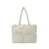 Bolso tote de moda popular para mujer de este año, nuevo estilo Otoño 2026, color liso, simple, bolso de un solo hombro, para ir al trabajo, bolso de axila