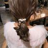 Corea del Sur Dongdaemun Cuerda para el Cabello de Cristal de Perla Cuerda para el Cabello Fresca Elegante Anillo para el Cabello Goma para el Cabello Tendón Mori Accesorios para el Cabello de Mujer