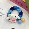 Bonita cuerda con forma de cabeza de perro de dibujos animados para niños, nuevo estilo, diadema trenzada para niña pequeña, banda de goma grande y duradera para niñas.