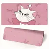 Alfombrilla de ratón bidimensional, Almohadilla de juego de dibujos animados más vendida para eSports, Almohadilla de teclado para niños y niñas, Linda almohadilla de escritorio rosa extragrande
