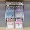 Notas adhesivas de dibujos animados, lindas y atractivas, notas de mensaje para refrigerador, notas cuadradas adhesivas con temática de gato