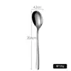 Conjunto de Talheres Ocidentais Série Lua de Aço Inoxidável 316 Faca, Garfo e Colher para Bife 666 Espessado Jogo de Jantar para Hotel
