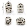Hengchuang 14.5x 11mm metal campana de forma especial aleación de zinc de forma especial hebilla de cola de cuerda botón de ajuste al por mayor