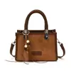 Moda Retro 2026 Nuevo Llegado de Otoño para Mujer Bolso Kelly de Gama Alta para el Trabajo de Hombro Único de Mano Cruzado Bolso Cuadrado Pequeño