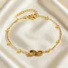 Pulsera Cruz de Acero Inoxidable Personalización Ligera Redonda Incrustada con Perlas Lujo Ligero Exquisita para Hombre Acero de Titanio 316 Zirconia Pulsera