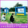 Accesorios Divertidos para Reuniones Deportivas Pelotas Inflables Inflables Arco y Flecha Pelotas Flotantes de Aire Calentamiento al Aire Libre Creación de Equipo Juego de Expansión Accesorios
