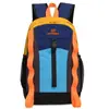 Mochila de Bloques de Color Dopamina Transfronteriza Bolsa de Viaje para Montañismo al Aire Libre Gran Capacidad Ligera Impermeable Mochila Deportiva para Hombres y Mujeres