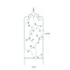 Suporte de Flores Vintage de Ferro Forjado Desgastado Treliça para Plantas Trepadeiras Rosa Suporte para Vasos de Flores Rosa Trepadeira Clematis Rack para Uvas