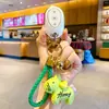 Chaveiro de Pônei Coração de Couro Fofo Pingente Criativo de Bolsa para Estudante Pingente para Capa de Celular Pequeno Presente para Casal