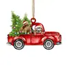 Colgante Transfronterizo Nuevo para Árbol de Navidad Colgante Acrílico para Árbol de Navidad Decoraciones