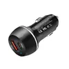 Carregador de Carro Transfronteiriço Pd30W Adequado para Huawei, Apple, Xiaomi Carregamento Super Flash, Carregador de Carro Multi-Porta de Carregamento Rápido 60W