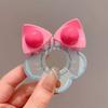 Tocado infantil con clip para orejas de gato de color caramelo, clip lateral para flequillo, horquilla para niña, horquilla para niña
