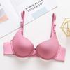 Suave Cross-border Factory Comércio Exterior Roupa Interior Feminina Pequeno Peito Reunindo Fino Anel de Aço Top Sexy Sutiã em estoque
